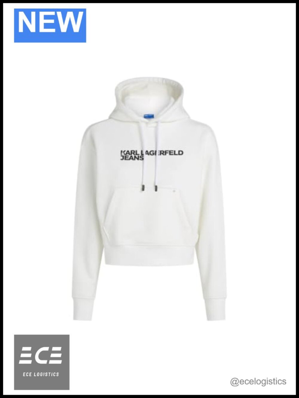 Women's Logo Hoodie Cotton Regular Fit Long Sleeve Pullover Sweatshirt